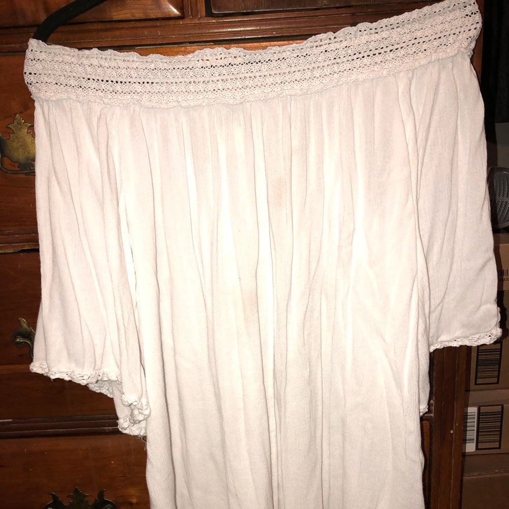 White beach cover up